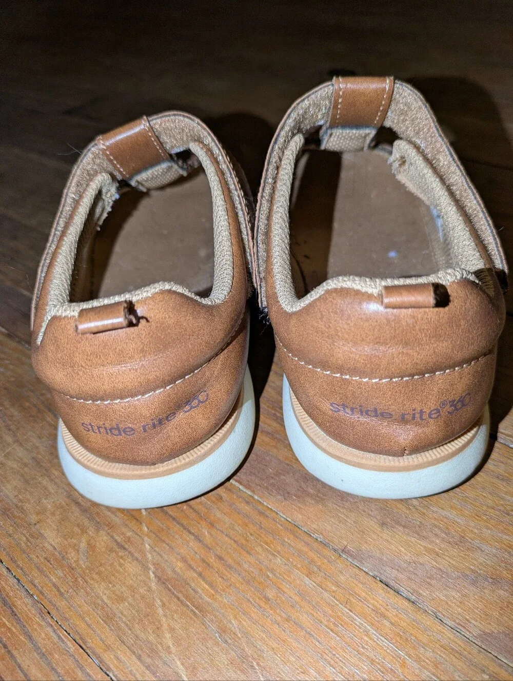 Stride Rite Girls' Brown Mary Jane Shoes